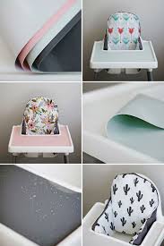 this is a total game changer get a 20 ikea highchair and then customize it with placemats and covers from th new baby products baby sleep problems baby sleep