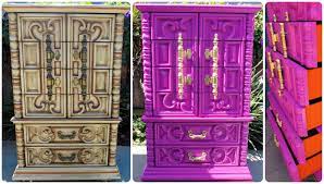 Check spelling or type a new query. Ornate Hollywood Regency Carved 70s Dresser Chest Of Drawers Nightstands Bedroom Set Sold Exampl Painting Antique Furniture Ornate Furniture Makeover Diy