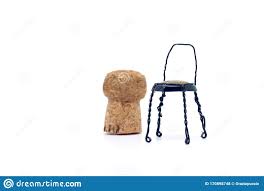Dazu kommt noch, dass es wirklich edel aussieht. Champagnerkorken Stuhl Vom Cork Und Champagnerstopper Isoliert Auf Weissem Hintergrund Stockfoto Bild Von Makro Flitterwochen 170898748