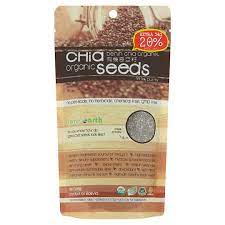 They work well in keto or paleo diets and have ten grams of fiber. Love Earth Organic Chia Seeds 168g Free 34g 202g Tesco Groceries