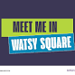 Meet Me in Watsy Square - Wellness event image