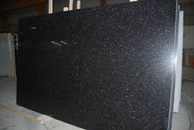 How pricey depends on the type of quartz. Black Galaxy Indian Black Granite Slabs