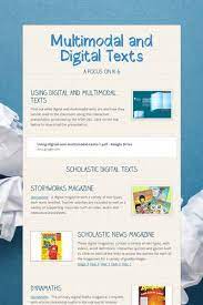 The investigation takes into account the specifics of media discourse, since its resources—materials and tools—are used to produce an integrated text. 23 Multimodal Texts Ideas Texts Australian Curriculum Teaching English