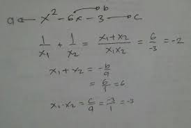Cout<<menghitung nilai x1 dan x2<<endl; Jika X1 Dan X2 Adalah Akar Akar Dari X 6x 3 0 Nilai Dari 1 X1 1 X2 Brainly Co Id
