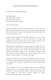 Panyengkuyungipun para wanita boten saged dipunremehaken, malah kepara langkung bobotipun tumrap pembangunan majengipun bangsa punika. Pidato Bahasa Indonesia Hari Kemerdekaan