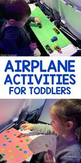 Easy Airplane Activities For Toddlers Busy Toddler Airplane Activities Kids Travel Activities Travel Kids Activities