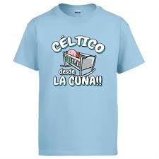 El real club celta de vigo es un club de fútbol español de la ciudad de vigo, que milita en la primera división de españa. Camiseta Celtico Desde La Cuna Celta Vigo Futbol Diver Camisetas