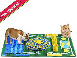 Dog Snuffle Mat Pet Feeding Mat For Small Large Dogs Nosework Blanket Dog Training Mats Dog Activity Mat For Fo In 2020 Dog Activities Dog Training Mats Dog Training
