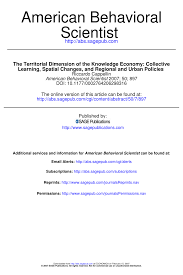 Son kisul técnicas mano dan (superiores). Pdf The Territorial Dimension Of The Knowledge Economy Collective Learning Spatial Changes And Regional And Urban Policies