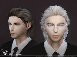Download sims 4 hair mods & cc, male & female hair pack, . Wingssims Wings On1208