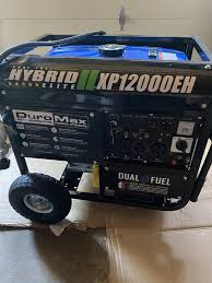 Check spelling or type a new query. Duromax Xp12000eh 12 000 Watt 457cc Portable Dual Fuel Hybrid Gas Prop Generator Factory Outlet