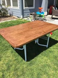 Diy Patio Glass Table Makeover Idea In 2020 Table Makeover Glass Table Old Wood Table