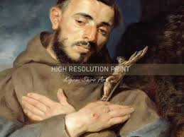 Saint Francis of Assisi Portrait, Flemish Artist Peter Paul Rubens, San  Francesco Art, Francesco D'assisi Famous Painting, Baroque Period