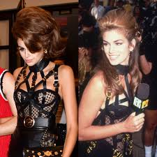 She is the daughter of model cindy crawford and businessman rande gerber. Kaia Gerber Channels Mum Cindy Crawford S Versace Look From The 90s