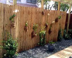 It can also be dressed up with creeping plants, vines and even fruit trees. 34 Ideas For Privacy In The Garden With A Decorative Bamboo Fence Interior Design Ideas Ofdesign