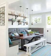 wrap around booth dining room small