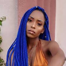 Medium Black And Blue Box Braids Best Box Braids Hairstyles For Black Women Braided Hairstyles For Black Women Cool Braid Hairstyles Box Braids Hairstyles