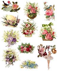Heirlooms For You Free Clipart Floral Printables Vintage Printables Decoupage Paper