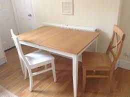 John Lewis Alba 4 6 Seater Extending Dining Table With Chairs White Oak London Gumtree Retro Dining Table Dining Furniture Dining Table Chairs