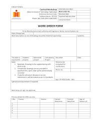 5 out of 5 stars. Printable Work Order Form Templates At Allbusinesstemplates Com