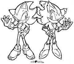 Free printable sonic the hedgehog coloring pages for kids. Mephiles The Dark Coloring Pages
