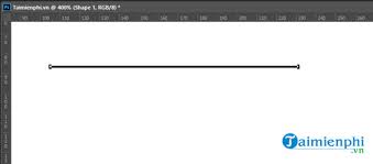 A straight line connects the two anchor points. How To Draw Straight Lines Curves In Photoshop Scc