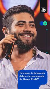 EITA, COMO DANÇA! Henrique, da dupla com Juliano, mostrou todo o seu lado  dançarino ao arriscar a coreografia de “Descer Pra BC”, hit da dupla Brenno  e Matheus em parceria com DJ Ari SL, que ocupa a ...