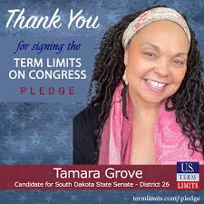 Tamara Grove Pledges to Support Congressional Term Limits