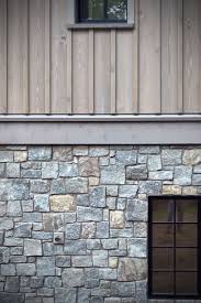 Craftsman Style Home Barnwood Blue Stone Veneer Castle Rock Exterior Stone Exterior Houses Wood Siding Exterior Wood Cladding Exterior