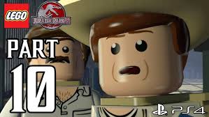LEGO Jurassic World Walkthrough PART 10 (PS4) Gameplay No Commentary[1080p]  TRUE-HD QUALITY