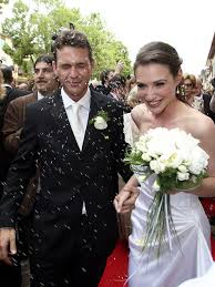  People Photos Dougray Scott Claire Forlani Famous Wedding Dresses
