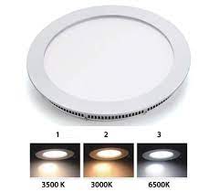 Light weight drop ceiling paneling tiles in aluminum material. Roshni Light 6w Led Slim Panel Ceiling Light White Warm White Cool White Round Amazon In Home Kitchen