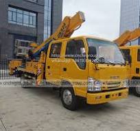 ISUZU ELF 24m aerial work platform truck