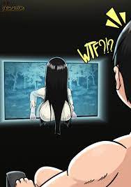 Sadako, Horny Ghost comic porn - HD Porn Comics