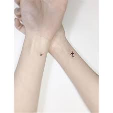 Get Some Inspirations From These Mini Tattoo Mini Tattoos Meaningful Tattoos Butterfly Tattoos Airplane Tattoos Travel Tattoo Small Tiny Tattoos For Girls