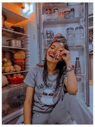 Self Portrait Ideas At Home Fridge Photoshoot Ideas Fridgephotoshootideas Instagram In 2021 Home Photoshoot Ideas Photography Inspiration Portrait Self Photography
