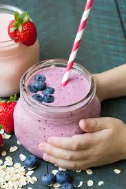 Add high fiber foods to the child's diet gradually, increasing the quantity slowly. Oatmeal Breakfast Smoothie Kids Favorite Kristine S Kitchen