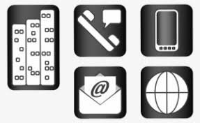 Wide view image of businessman presenting business card with contact and information. Business Card Icons Png Transparent Business Card Icons Png Image Free Download Pngkey