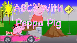 Peppa Pig Abc S Early Education Alphabet Skills Fun Learning With Peppa Free Video Youtube Kids Learning Videos Fun Learning Fun Songs