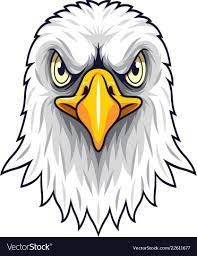 cartoon eagle head mascot royalty free vector image art coloriage dauphin