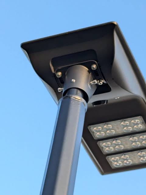 Hinged Light Pole | AL-3M-Black | Plusrite Australia