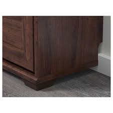 The shoe molding was a perfect accent to the natural hickory cabinets. Brusali Shoe Cabinet With 3 Compartment Brown 24x113 4x511 8 61x30x130 Cm Ikea