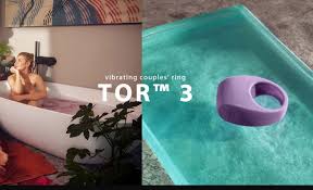 LELO Tor 3 Vibrating Couples Cock Ring - APP Control
