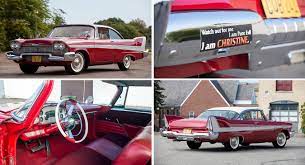 Repperton is the leading bully who beats up arnie and trashes christine after arnie and dennis get him and his gang expelled and suspended. 1958 Plymouth Fury From The Movie Christine Is Approved By The Devil Costs A Few Souls Carscoops
