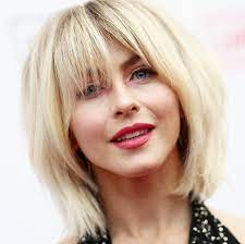 Longer bangs reaching right below eyebrows contribute to the overall vibe this beautiful short bob hairstyle with bangs is sending. 40 Best Hairstyles With Bangs Photos Of Celebrity Haircuts With Bangs