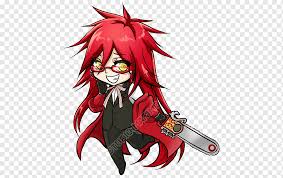 Kuroshitsuji black butler ciel phantomhive sebastian michaelis grell sutcliff ciel x oc. Grell Png Images Pngwing