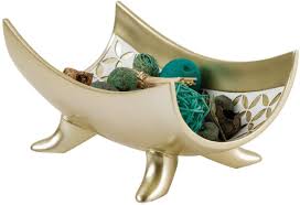 The versatile shades ensure pairing. Buy Schonwerk Diamond Lattice Decorative Bowl Table Centerpiece Home Decor For Living Room Centerpieces For Dining Room And Coffee Table Best Birthday Anniversary Gift Gold White Online In Turkey B01m0pha35