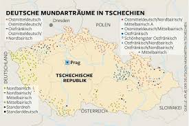 Die nebenstehende karte kannst du gern kostenlos auf deiner eigenen webseite oder reisebericht verwenden. Konservierte Heimat Auf Der Spur Der Deutschen Dialekte In Tschechien Radio Prague International