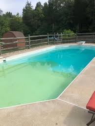 If you own a set of above ground swimming pool steps and they need to be cleaned because they are covered with green algae or possibly even dirt depending on what brand of drop in steps you have in your pool will determine how you remove the steps but most steps can be removed in a similar way. Hth Super Green To Blue Pool Shock System Pool Chemicals 7 2 Lbs Walmart Com Walmart Com