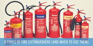 8 types of fire extinguisher and when to use them epact